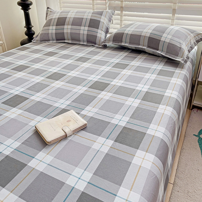 91家纺网 家纺一手货源 找家纺 纽缦家纺 2025新款纯棉斜纹床单单品床单床单单件 查理