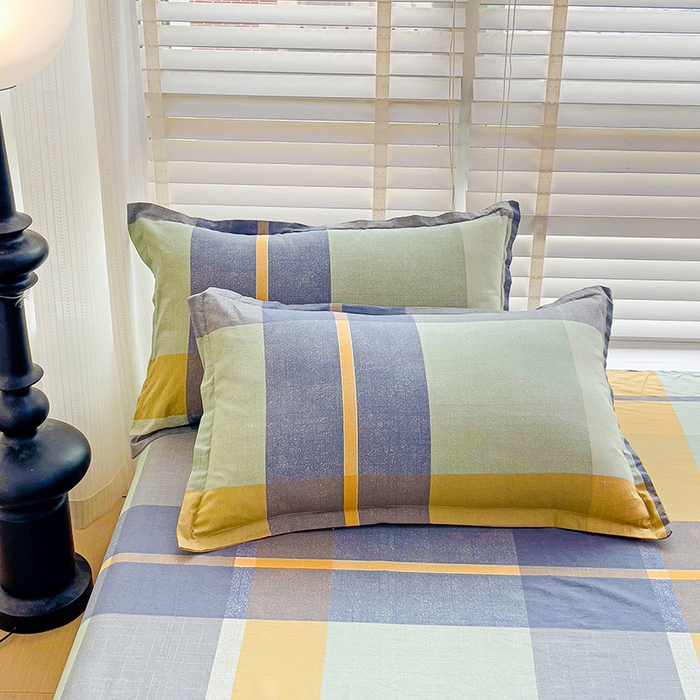 91家纺网 家纺一手货源 找家纺 纽缦家纺 2025新款纯棉斜纹床单单品床单床单单件 歌尔绿