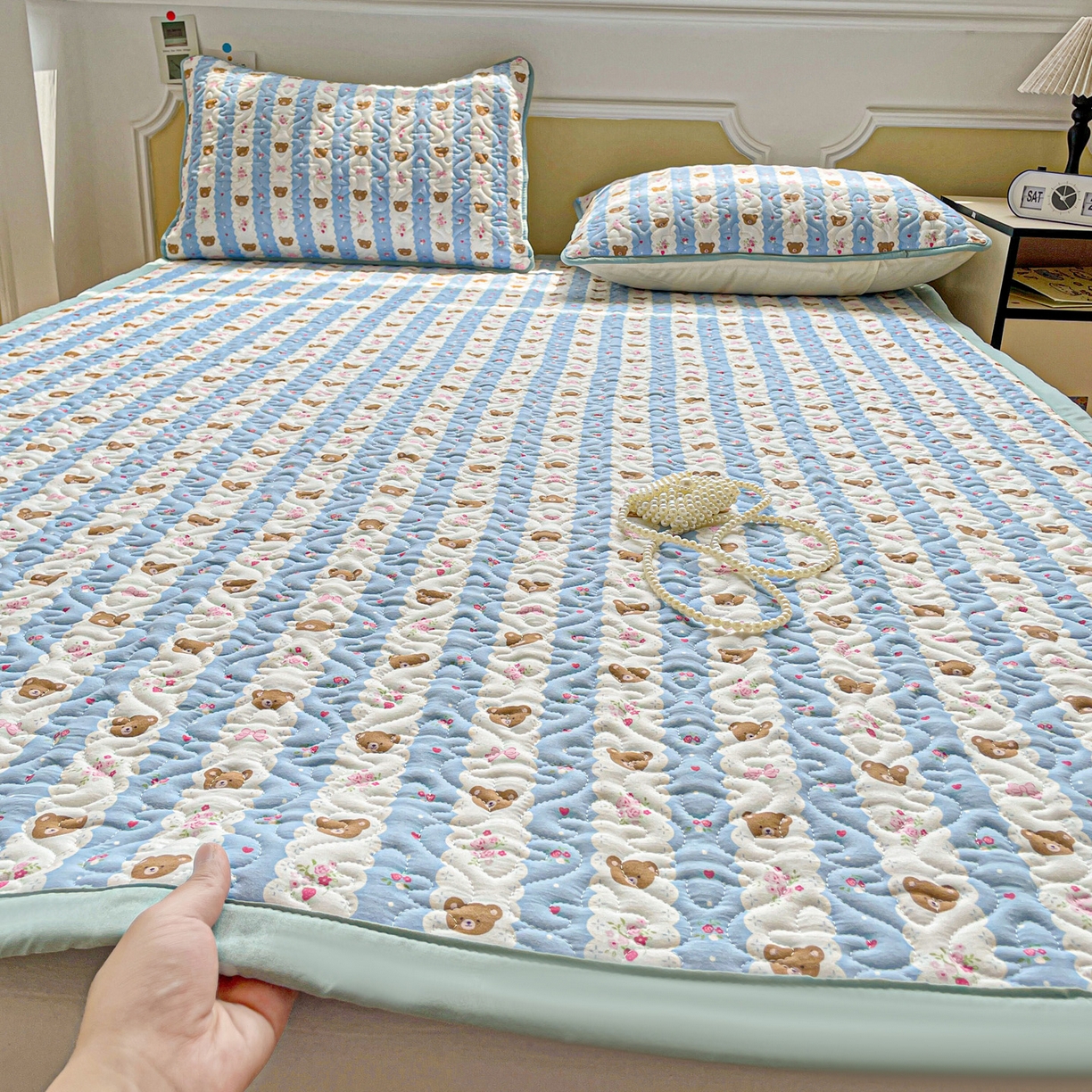 91家纺网 家纺一手货源 找家纺 （总）纽缦家纺 2025新款A类水洗棉学生床垫垫子