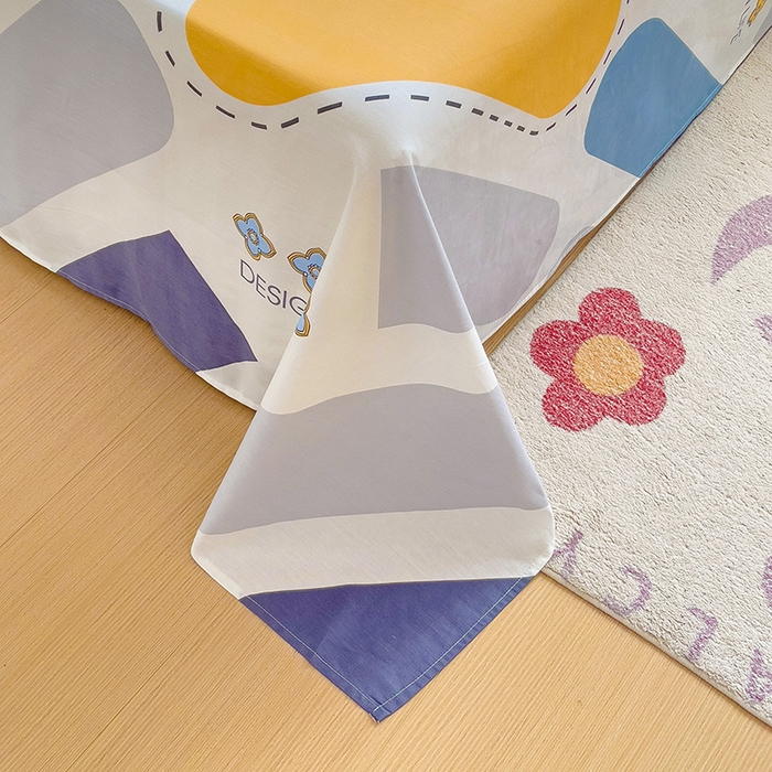 91家纺网 家纺一手货源 找家纺 纽缦家纺 2025新款纯棉斜纹床单单品床单床单单件 光的邂逅