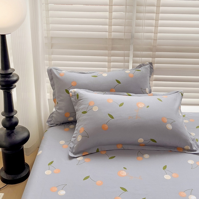 91家纺网 家纺一手货源 找家纺 纽缦家纺 2025新款纯棉斜纹床单单品床单床单单件 金色果实