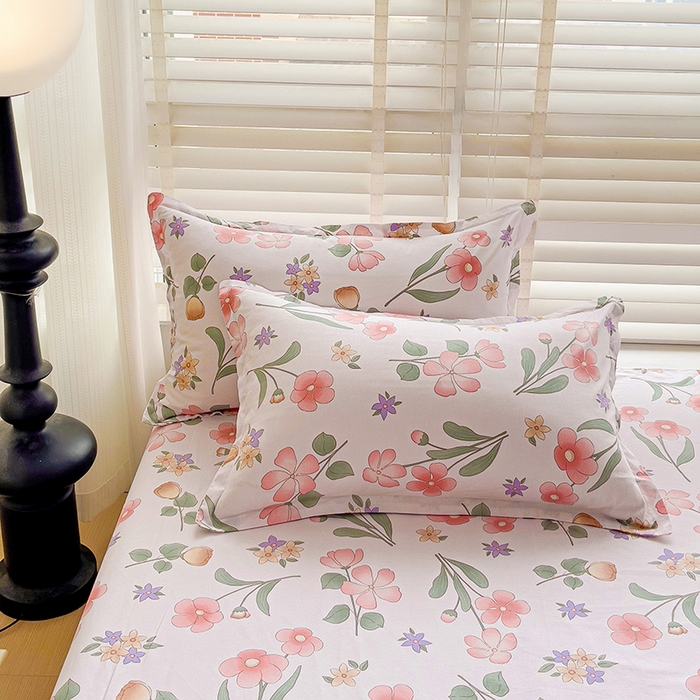 91家纺网 家纺一手货源 找家纺 纽缦家纺 2025新款纯棉斜纹床单单品床单床单单件 梦若