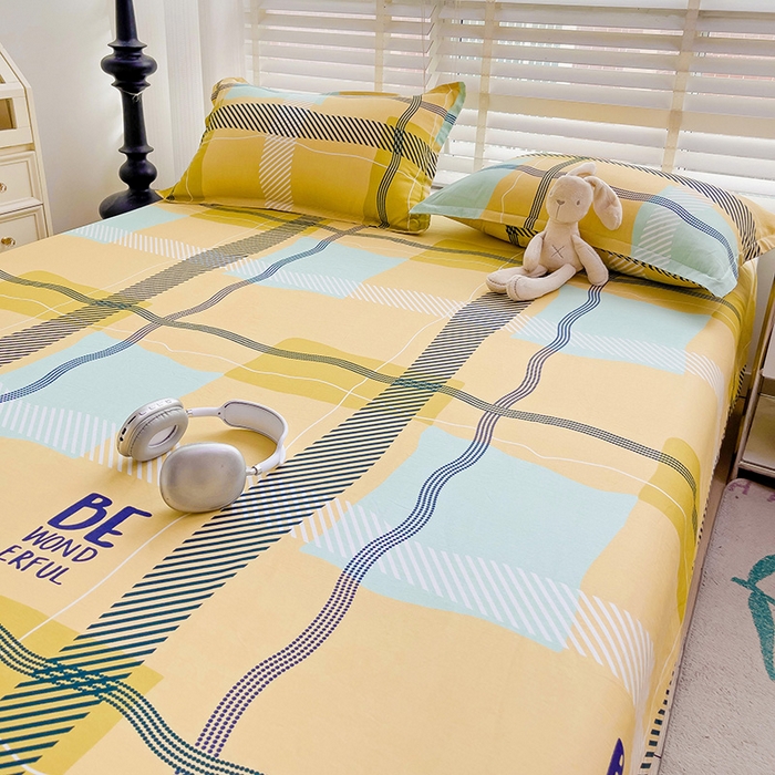 91家纺网 家纺一手货源 找家纺 纽缦家纺 2025新款纯棉斜纹床单单品床单床单单件 莫里