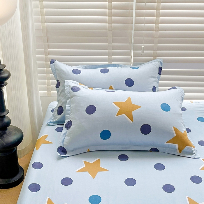 91家纺网 家纺一手货源 找家纺 纽缦家纺 2025新款纯棉斜纹床单单品床单床单单件 闪耀之星