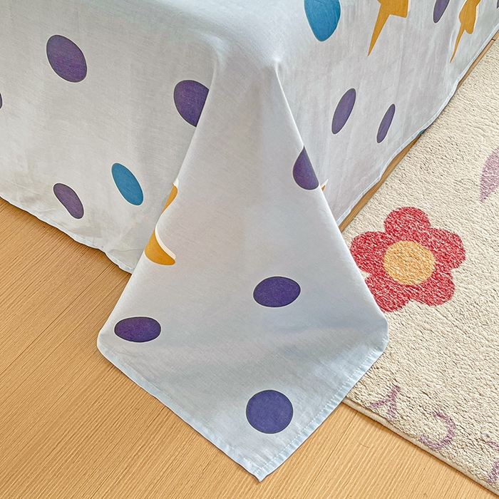 91家纺网 家纺一手货源 找家纺 纽缦家纺 2025新款纯棉斜纹床单单品床单床单单件 闪耀之星