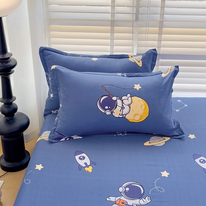 91家纺网 家纺一手货源 找家纺 纽缦家纺 2025新款纯棉斜纹床单单品床单床单单件 星际迷航