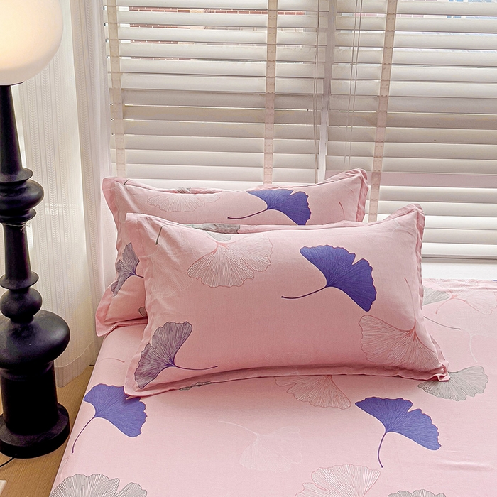 91家纺网 家纺一手货源 找家纺 纽缦家纺 2025新款纯棉斜纹床单单品床单床单单件 寻春粉