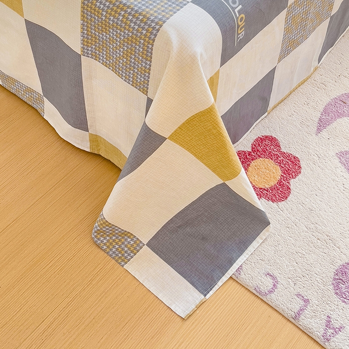 91家纺网 家纺一手货源 找家纺 纽缦家纺 2025新款纯棉斜纹床单单品床单床单单件 雅格