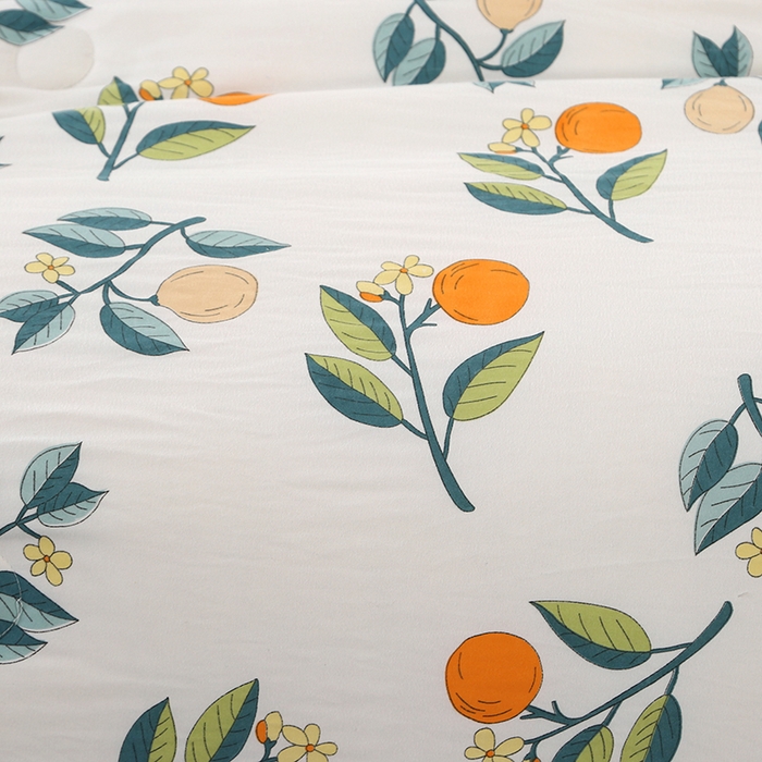 91家纺网 家纺一手货源 找家纺 欧夏被业 2025新款冬被水洗棉豆豆被芯豆豆绒被子学生春秋被供直播 枇杷果