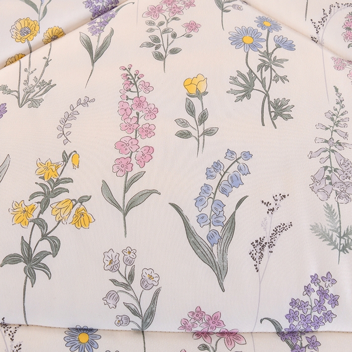 91家纺网 家纺一手货源 找家纺 欧夏被业 2025新款冬被水洗棉豆豆被芯豆豆绒被子学生春秋被供直播 薰衣草