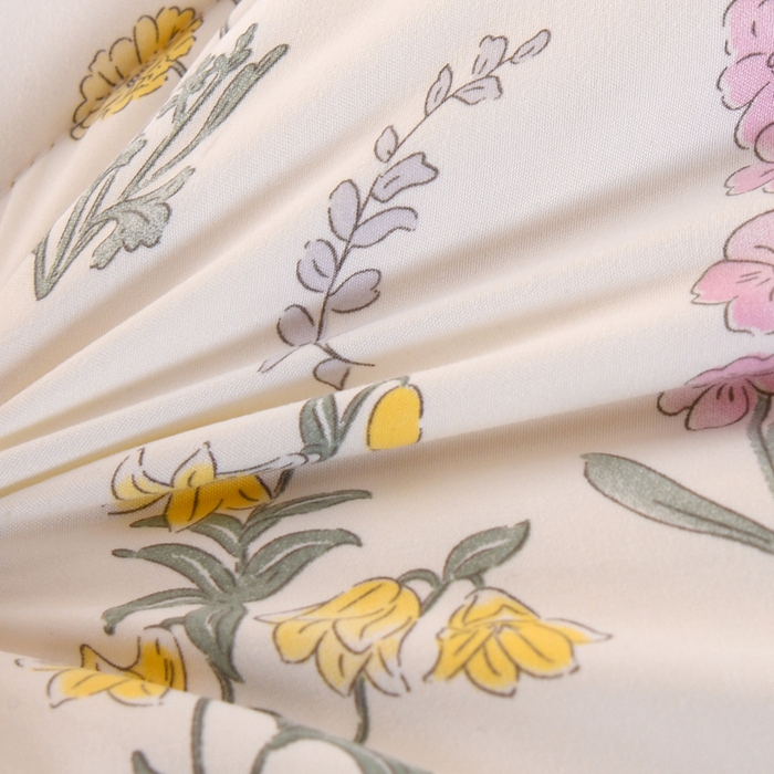 91家纺网 家纺一手货源 找家纺 欧夏被业 2025新款冬被水洗棉豆豆被芯豆豆绒被子学生春秋被供直播 薰衣草