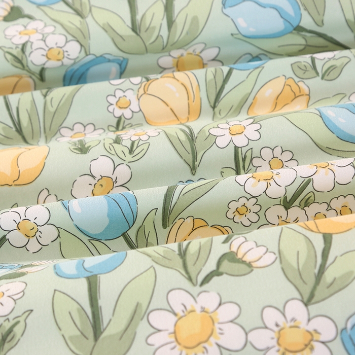 91家纺网 家纺一手货源 找家纺 欧夏被业 2025新款冬被水洗棉豆豆被芯豆豆绒被子学生春秋被供直播 郁金香