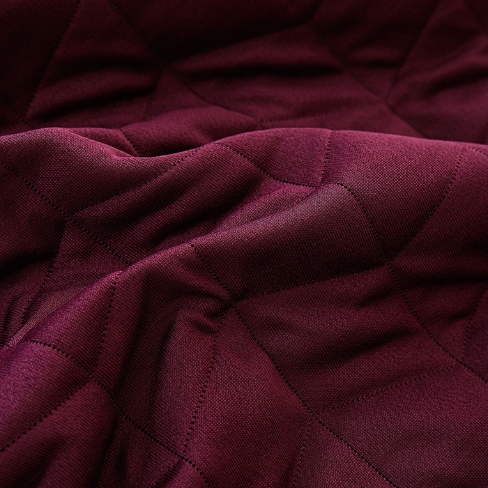 91家纺网 家纺一手货源 找家纺 梦斋家纺 2025新款纯色针织夏被被子被芯 酒红