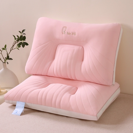 （总）珍贝家纺 2025新款冰丝护颈枕枕头枕芯