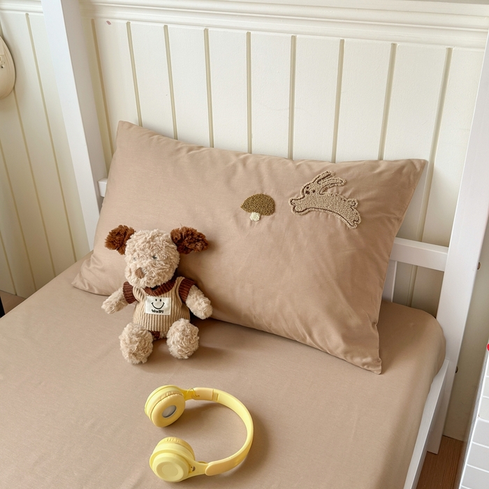 91家纺网 家纺一手货源 找家纺 锦觅 2025新款学生季全棉纯棉毛巾绣三件套奶油小清新刺绣四件套（全文件大图以及买家秀） 丛林趣事