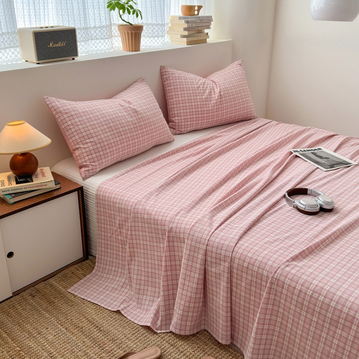 91家纺网 家纺一手货源 找家纺 （总）2025新款水洗棉单床单