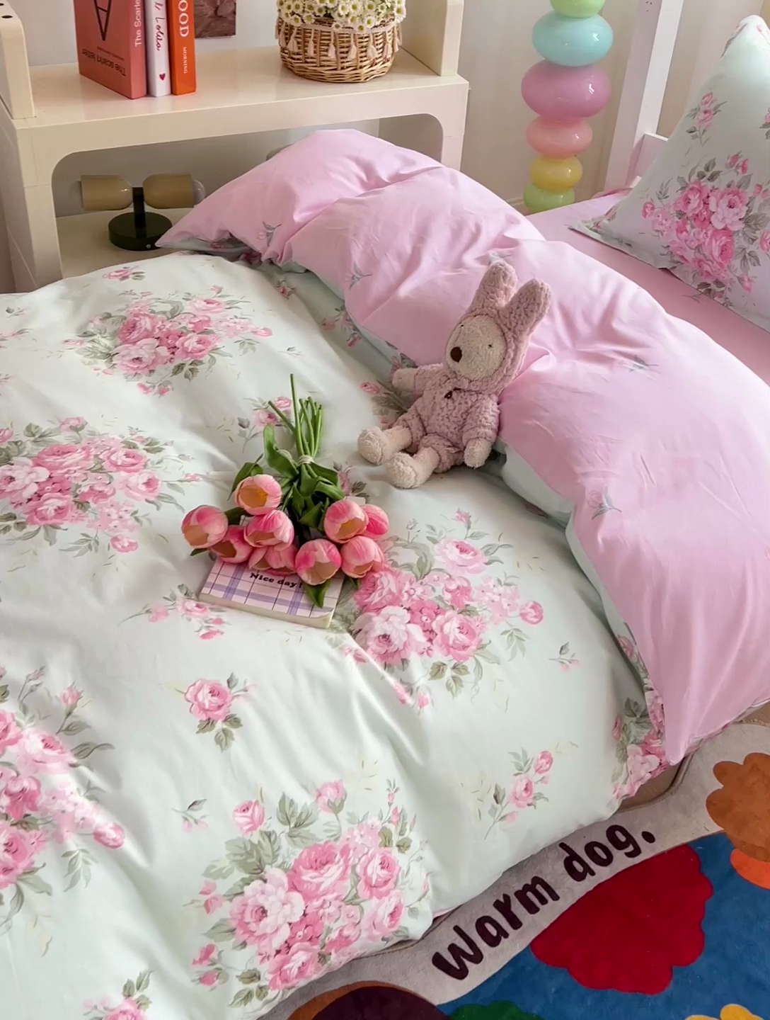 91家纺网 家纺一手货源 找家纺 依庭 2025新款全棉印花学生三件套宿舍三件套全棉三件套纯棉三件套 罗微