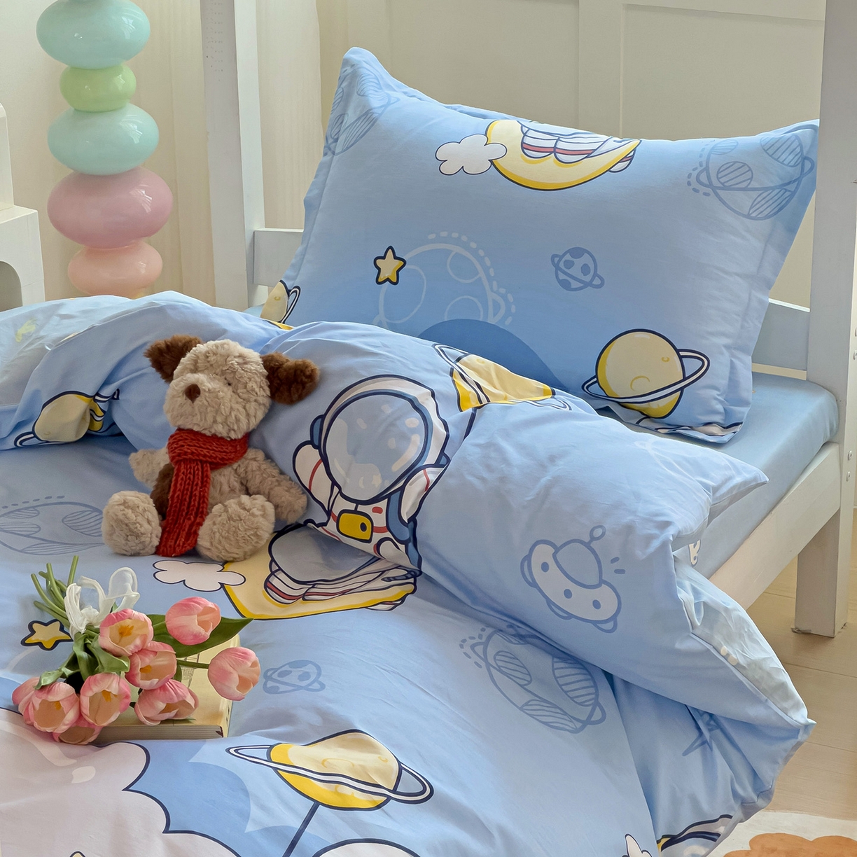 91家纺网 家纺一手货源 找家纺 依庭 2025新款全棉印花学生三件套宿舍三件套全棉三件套纯棉三件套 探索星球