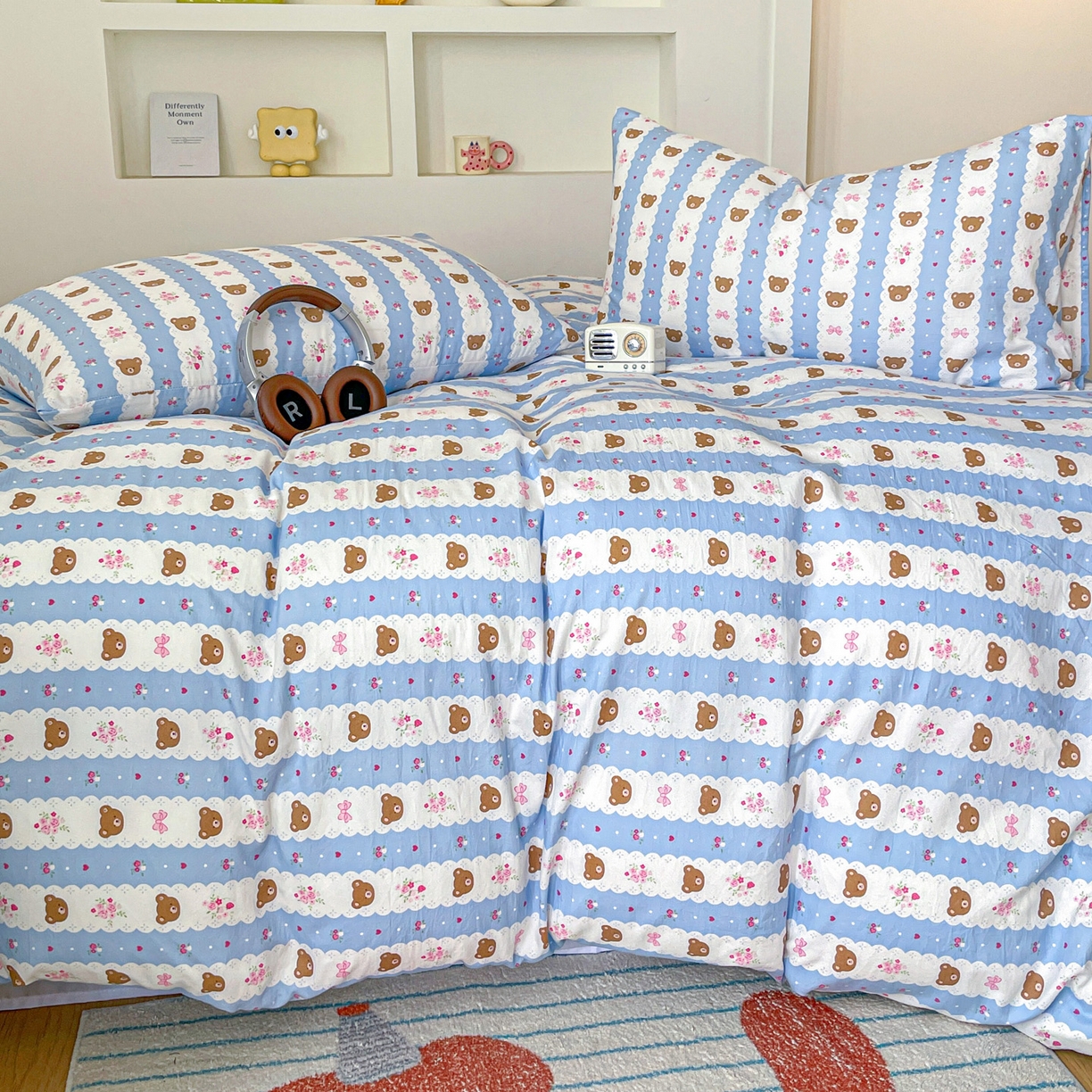 91家纺网 家纺一手货源 找家纺 （总）纽曼2025新款纯棉水洗棉单品被套