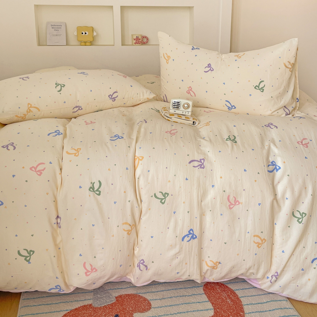 91家纺网 家纺一手货源 找家纺 （总）纽曼2025新款纯棉水洗棉单品被套