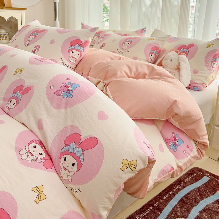 纽曼2025新款纯棉水洗棉单品被套 小恋曲