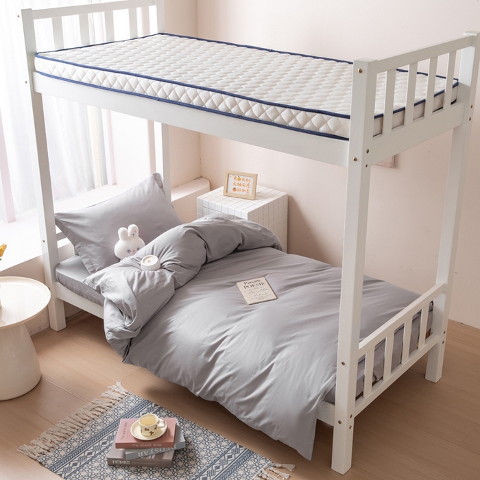 91家纺网 家纺一手货源 找家纺 （总）凌云家纺 2025新款13372全棉学生床笠款三件套 上下铺六件套一整套