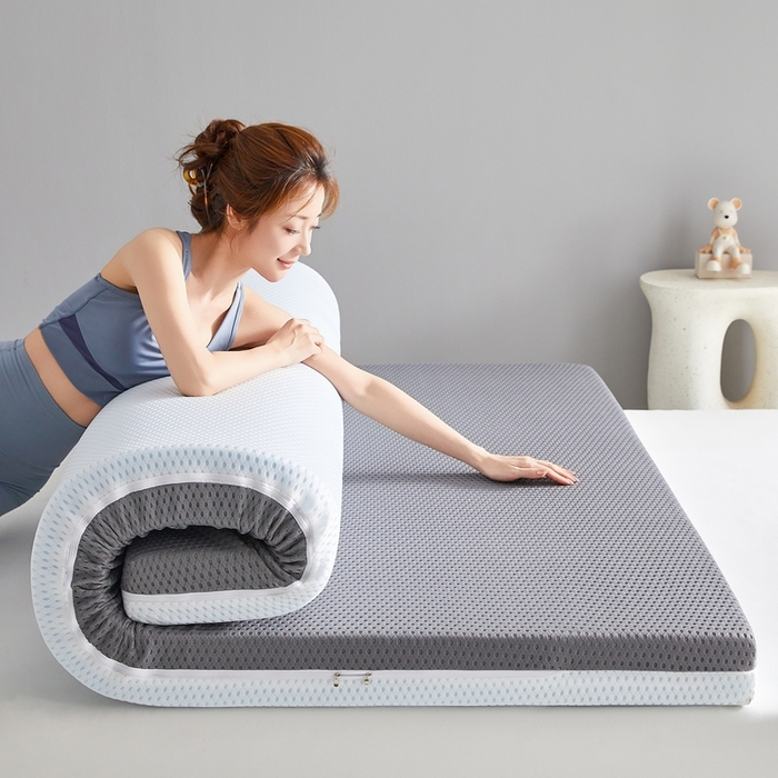 91家纺网 家纺一手货源 找家纺 （总）鹿辉家居（原吉欧力） 2025春夏新款凝胶记忆棉床垫舒睡款-大床款