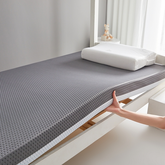 鹿辉家居（原吉欧力） 2025春夏新款凝胶记忆棉床垫舒睡款-小床款 舒睡灰