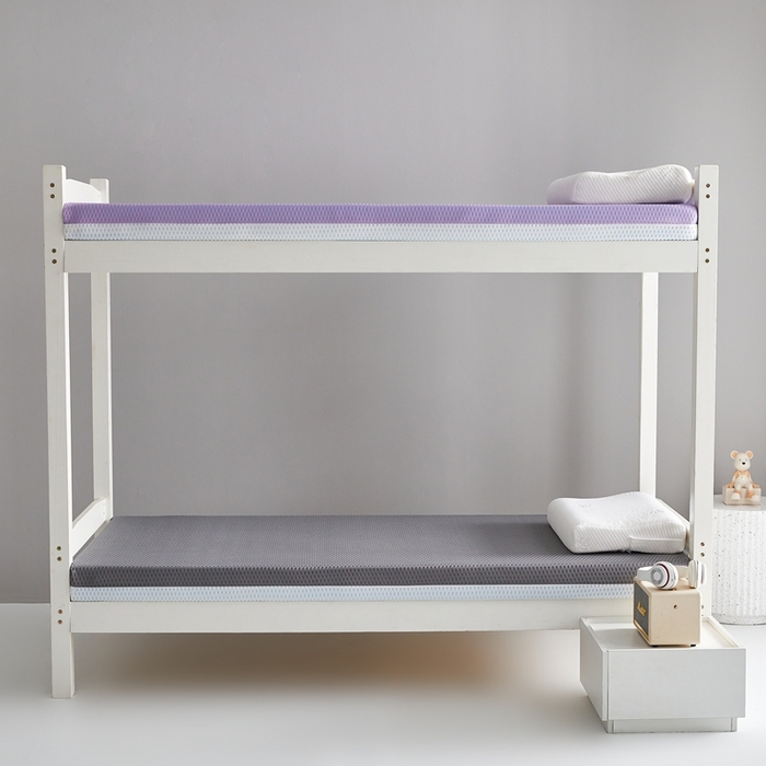 91家纺网 家纺一手货源 找家纺 鹿辉家居（原吉欧力） 2025春夏新款凝胶记忆棉床垫舒睡款-小床款 舒睡灰