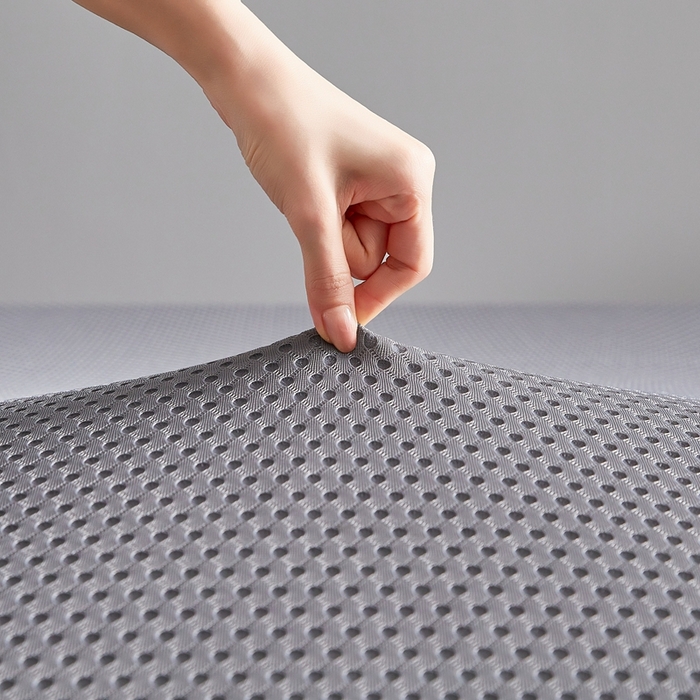 91家纺网 家纺一手货源 找家纺 鹿辉家居（原吉欧力） 2025春夏新款凝胶记忆棉床垫舒睡款-大床款 舒睡灰