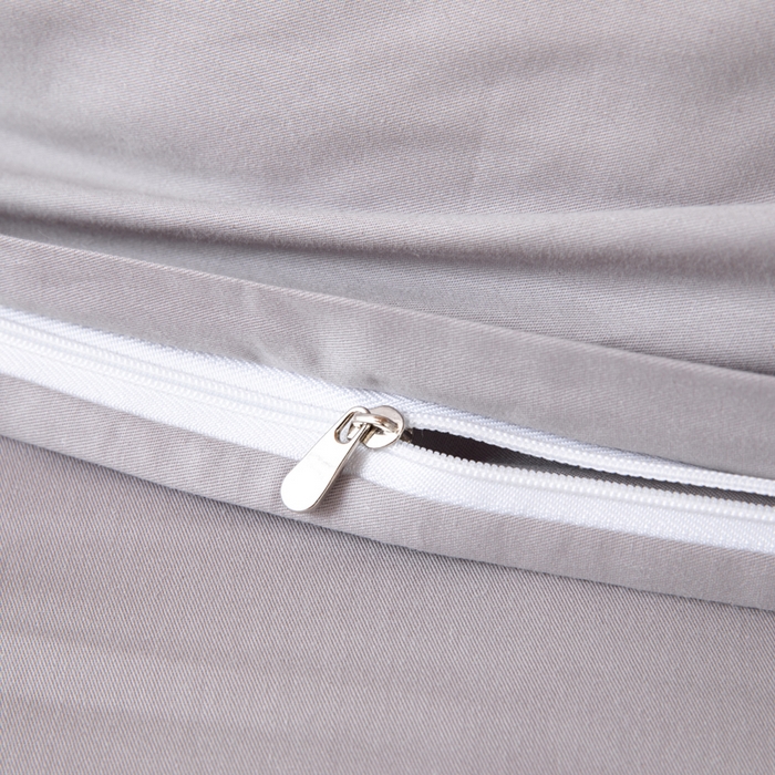 91家纺网 家纺一手货源 找家纺 凌云家纺 2025新款13372全棉学生床笠款三件套 上下铺六件套一整套 简约灰