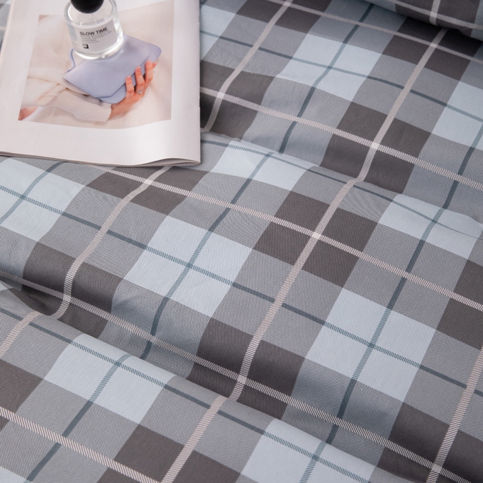 91家纺网 家纺一手货源 找家纺 凌云家纺 2025新款13372全棉学生床笠款三件套 上下铺六件套一整套 雅静兰