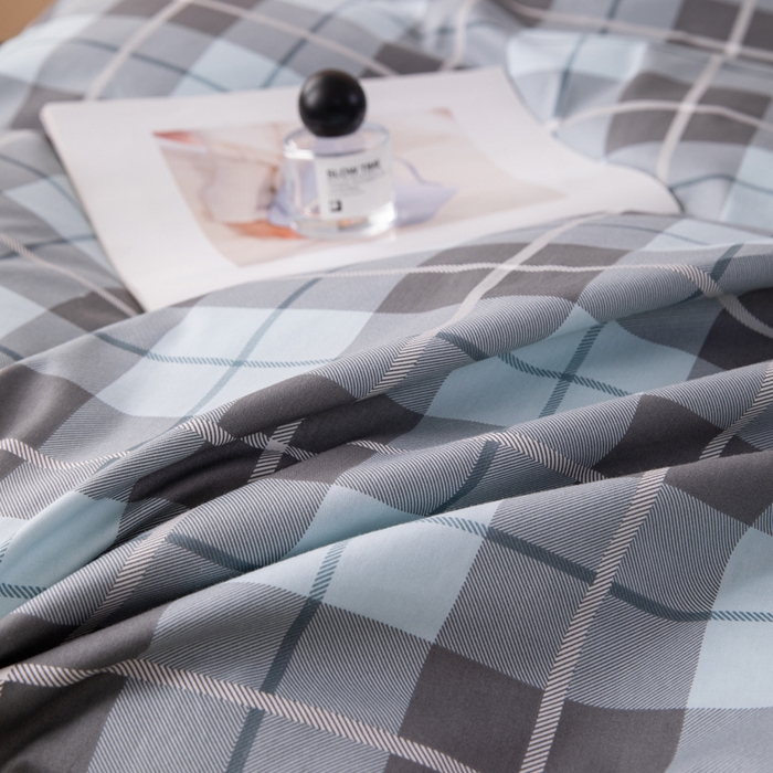 91家纺网 家纺一手货源 找家纺 凌云家纺 2025新款13372全棉学生床笠款三件套 上下铺六件套一整套 雅静兰