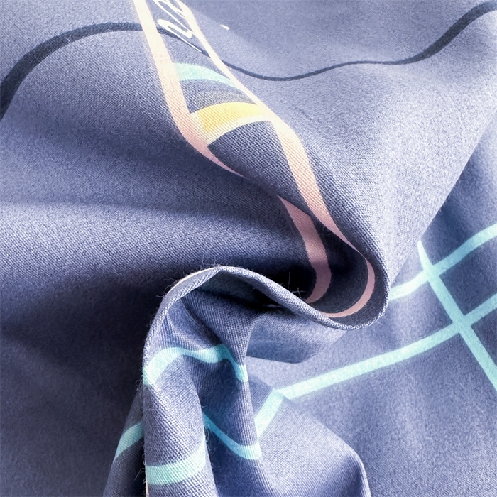 91家纺网 家纺一手货源 找家纺 凌云家纺 2025新款13372全棉学生床笠款三件套 上下铺六件套一整套 心有灵犀