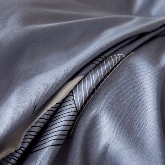 91家纺网 家纺一手货源 找家纺 凌云家纺 2025新款13372全棉学生床笠款三件套 上下铺六件套一整套 英伦时尚-灰