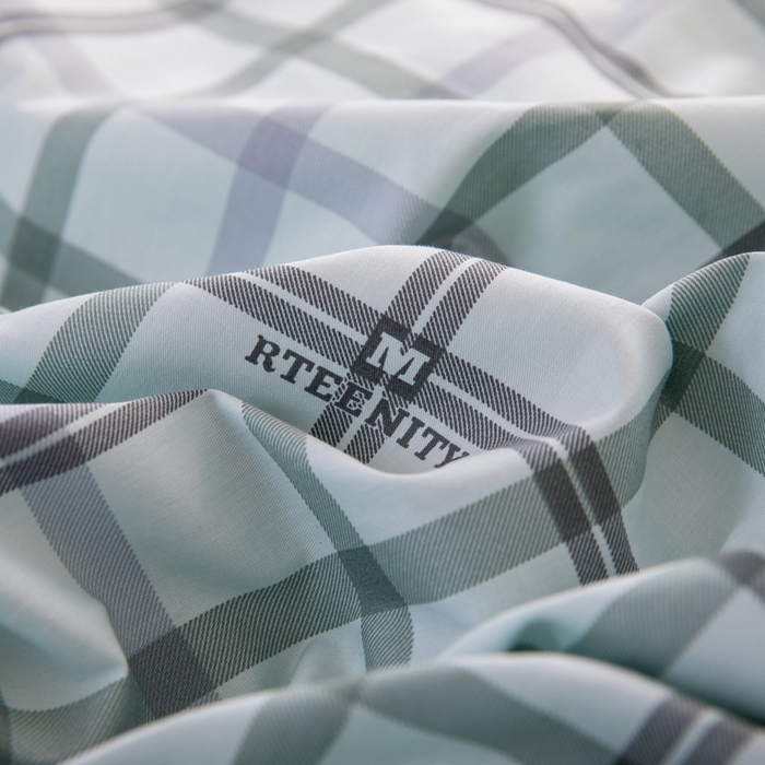 91家纺网 家纺一手货源 找家纺 凌云家纺 2025春夏新款13372全棉纯棉学生床套款三件套上下铺宿舍六件套一整套 印象空间