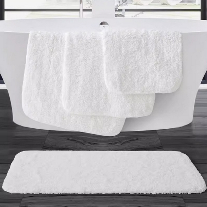 91家纺网 家纺一手货源 找家纺 （总）澜昕 酒店民宿浴室卫生间 加厚吸水防滑新款长毛地垫