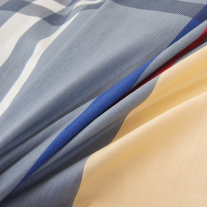 91家纺网 家纺一手货源 找家纺 凌云家纺 2025春夏新款13372全棉纯棉学生床套款三件套上下铺宿舍六件套一整套 品质生活