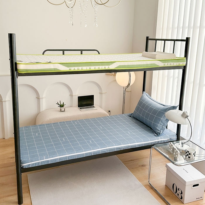 91家纺网 家纺一手货源 找家纺 凌云家纺 2025春夏新款13372全棉纯棉学生床套款三件套上下铺宿舍六件套一整套 未来之星