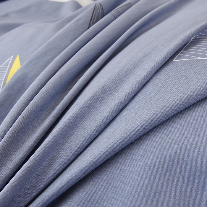 91家纺网 家纺一手货源 找家纺 凌云家纺 2025春夏新款13372全棉纯棉学生床套款三件套上下铺宿舍六件套一整套 英伦时尚