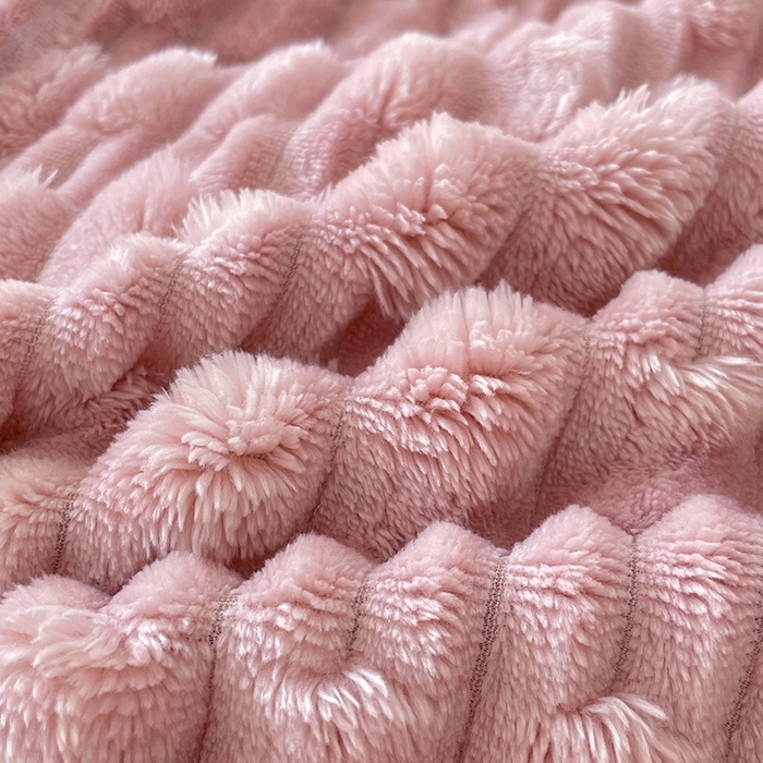 91家纺网 家纺一手货源 找家纺 （总）楼兰公主 2025新款竹节绒毛毯