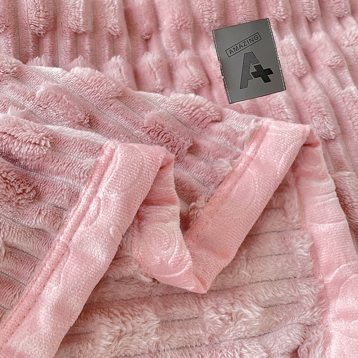 91家纺网 家纺一手货源 找家纺 （总）楼兰公主 2025新款竹节绒毛毯