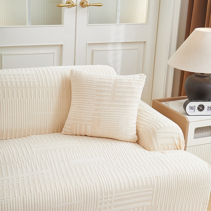 91家纺网 家纺一手货源 找家纺 （总）丝绮鹿 2025新款幸福沙发套（直排松紧款）