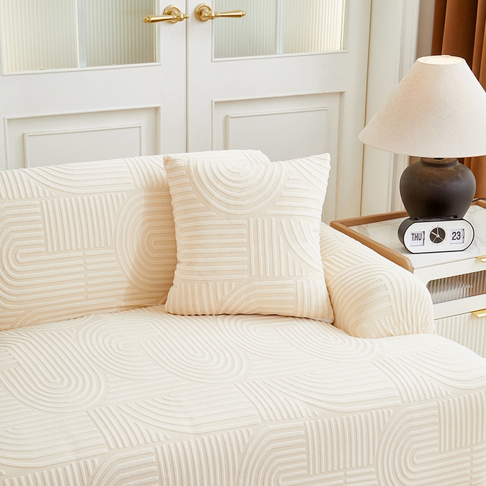 91家纺网 家纺一手货源 找家纺 （总）丝绮鹿 2025新款圆满沙发套（直排松紧款）