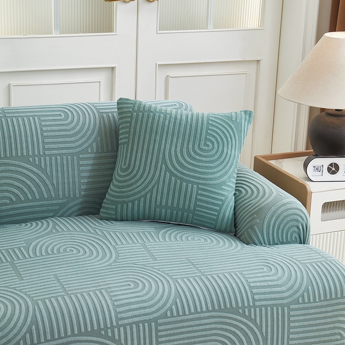 91家纺网 家纺一手货源 找家纺 （总）丝绮鹿 2025新款圆满沙发套（直排松紧款）