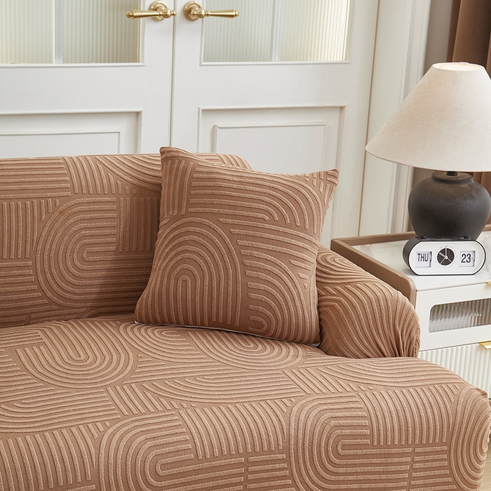 91家纺网 家纺一手货源 找家纺 （总）丝绮鹿 2025新款圆满沙发套（直排松紧款）