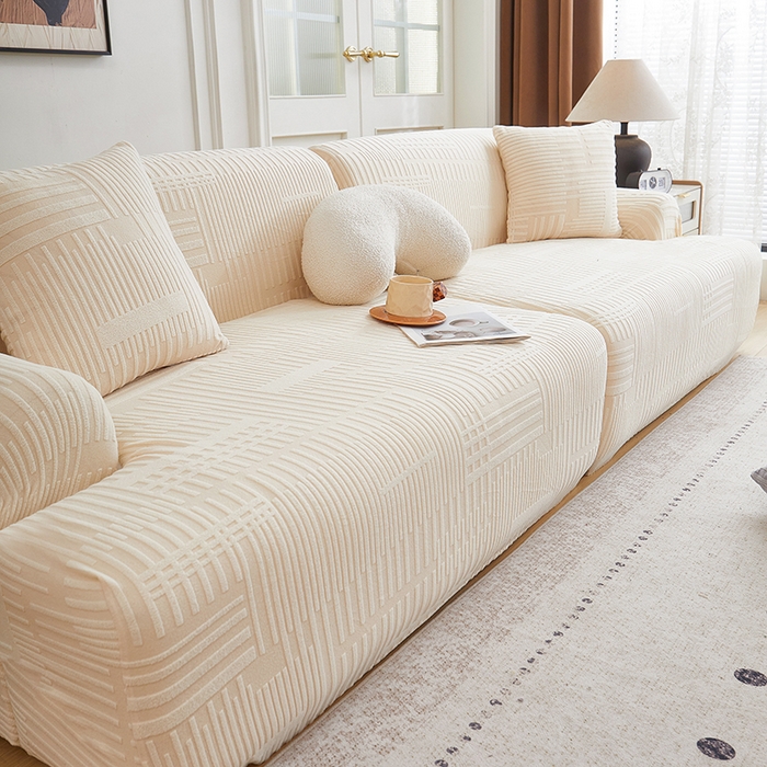 91家纺网 家纺一手货源 找家纺 （总）丝绮鹿 2025新款幸福沙发套（直排松紧款）