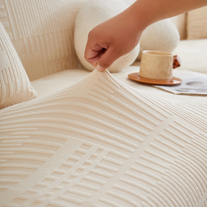 91家纺网 家纺一手货源 找家纺 （总）丝绮鹿 2025新款幸福沙发套（直排松紧款）