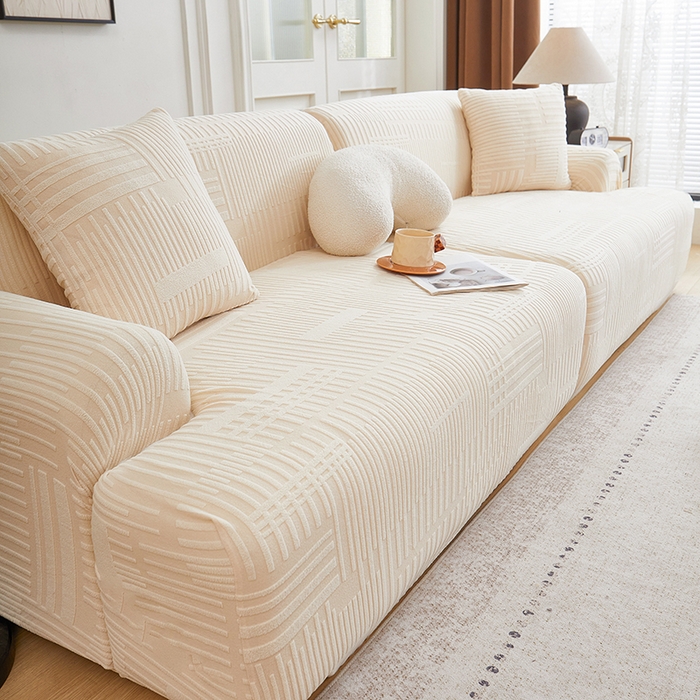 91家纺网 家纺一手货源 找家纺 （总）丝绮鹿 2025新款幸福沙发套（直排松紧款）