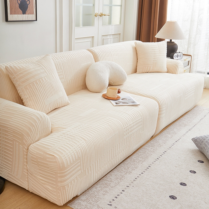 91家纺网 家纺一手货源 找家纺 （总）丝绮鹿 2025新款幸福沙发套（直排松紧款）